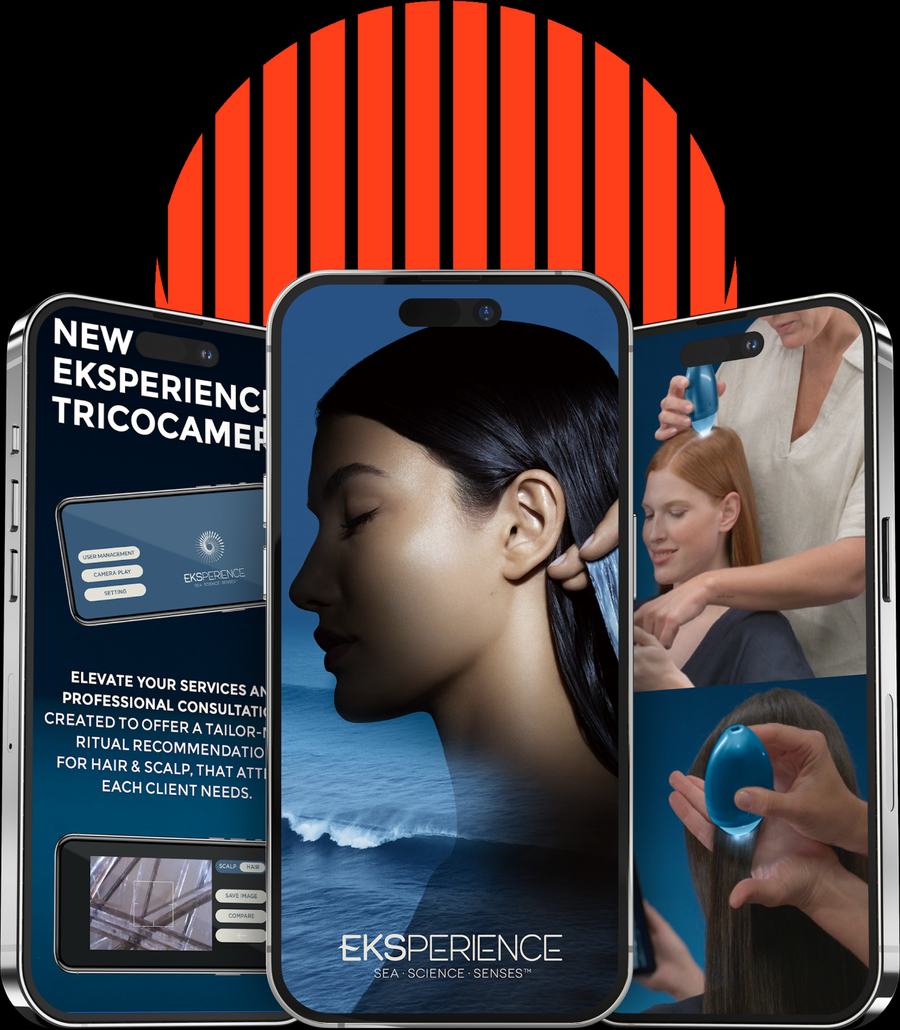 EKSPERIENCE app screens